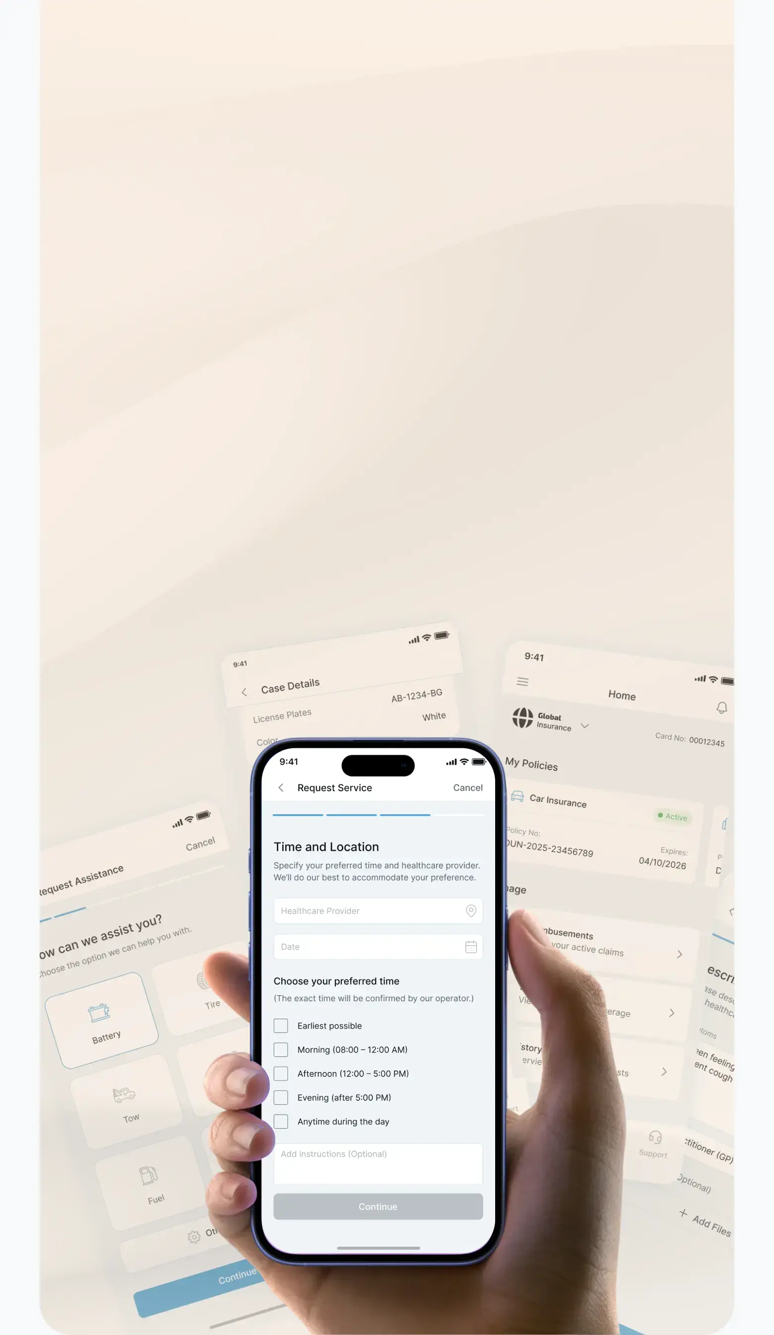 MobileApp background